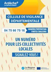 Numéro du département en cas de fortes chaleurs