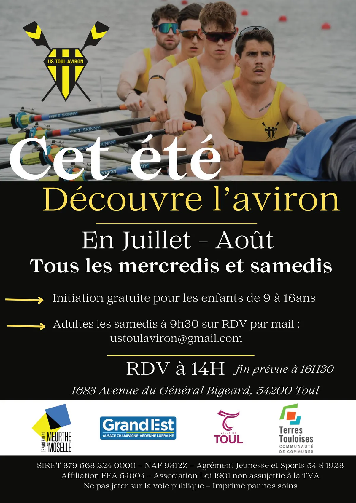 Cet été, découvrez l'aviron