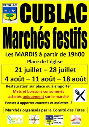 MARCHÉS FESTIFS 2026