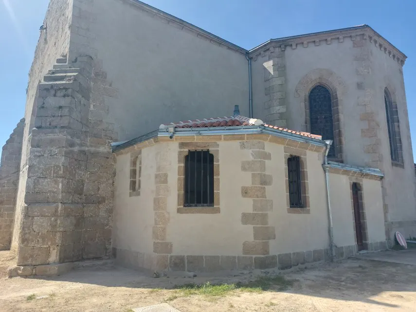 Travaux de la sacristie