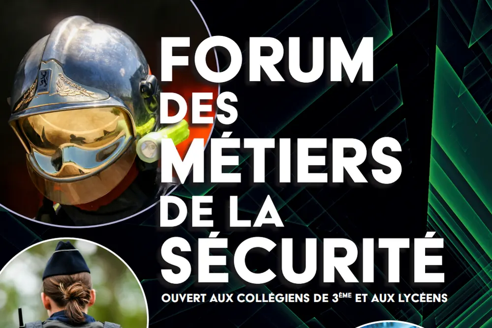Forum des métiers de la sécurité mardi 2 décembre 2025 à l’Hôtel de ville