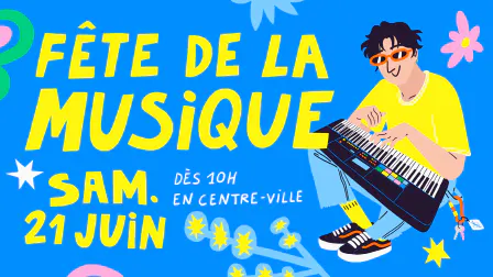 Le 21 juin 2025, la musique envahit le centre-ville de Blanquefort !