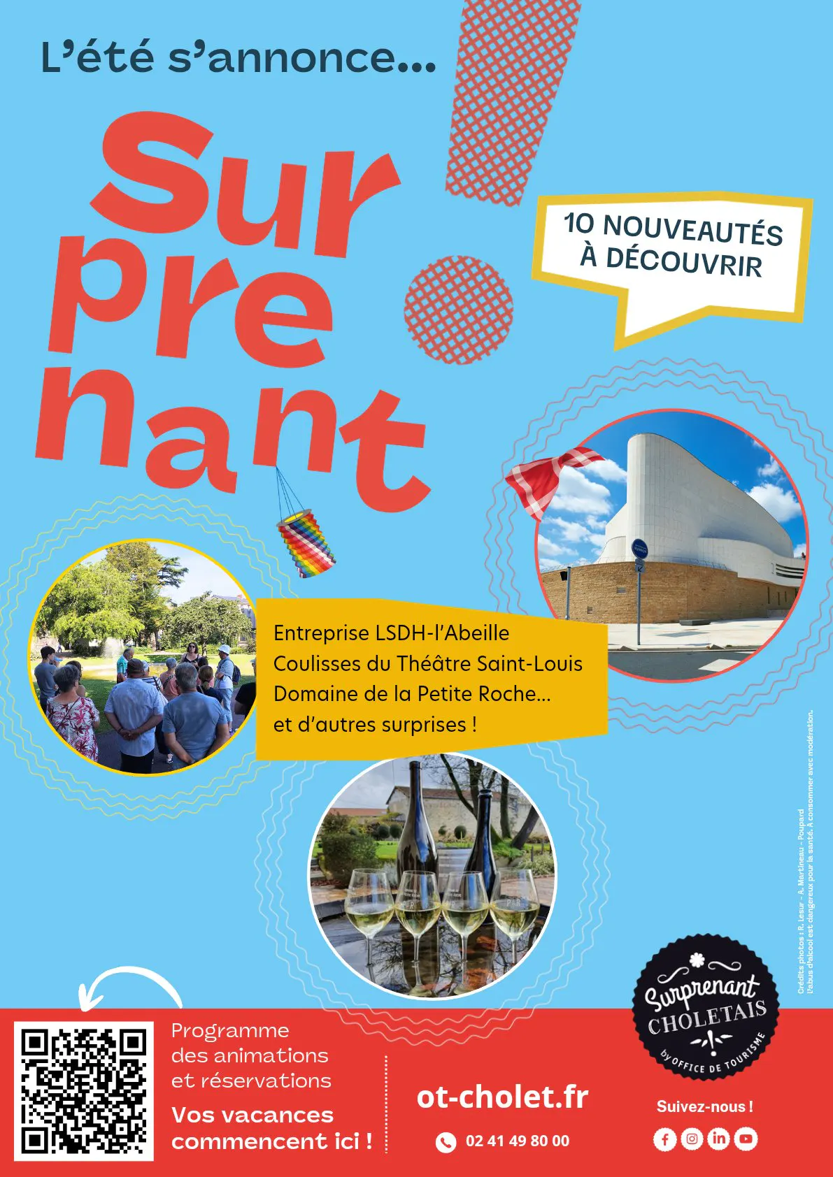Programme des animations de l'office de tourisme