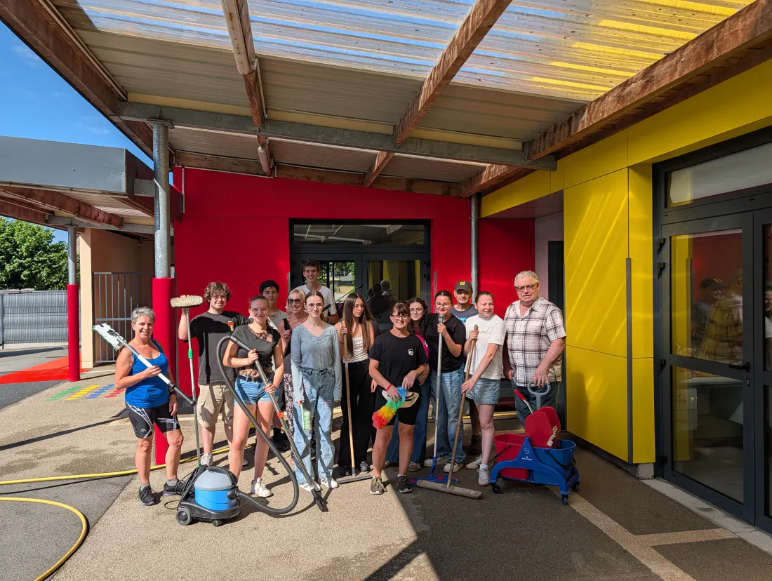 Actualités - Chantier argent de poche 2026 - Châtillon sur Colmont