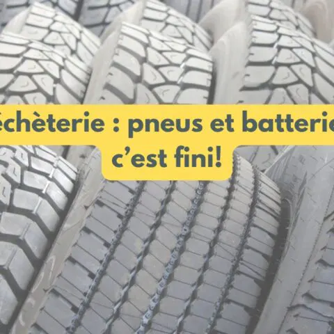 Changement à la déchèterie