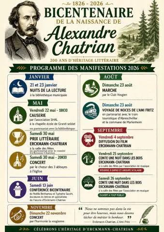 📣 Bicentenaire d’Alexandre Chatrian