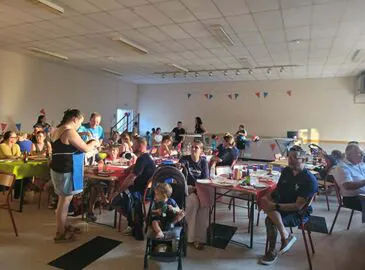 Une belle soirée football organisée par le Comité des fêtes.