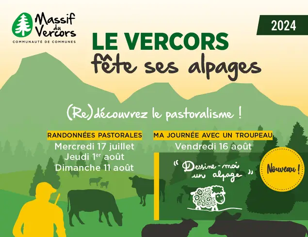 Le Vercors fête ses Alpages - été 2024