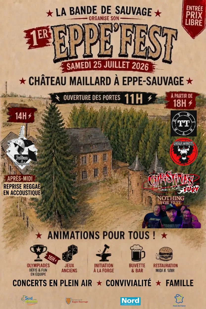 25 juillet 2026: 1er Eppe’Fest