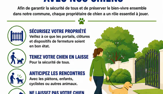 ADOPTONS LES BONS REFLEXES AVEC NOS CHIENS