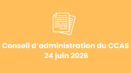 Conseil d'administration CCAS - Ville de Blanquefort