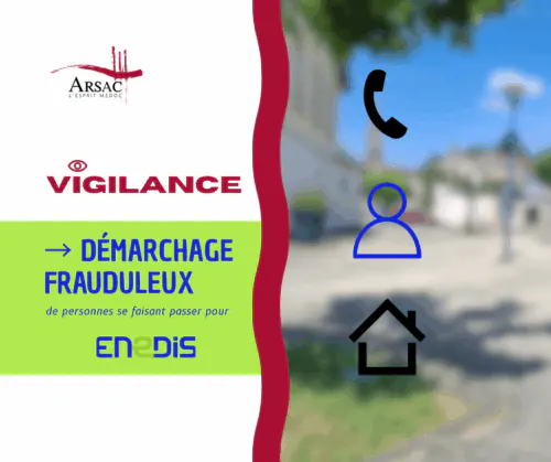 Enedis vous informe | démarchage frauduleux