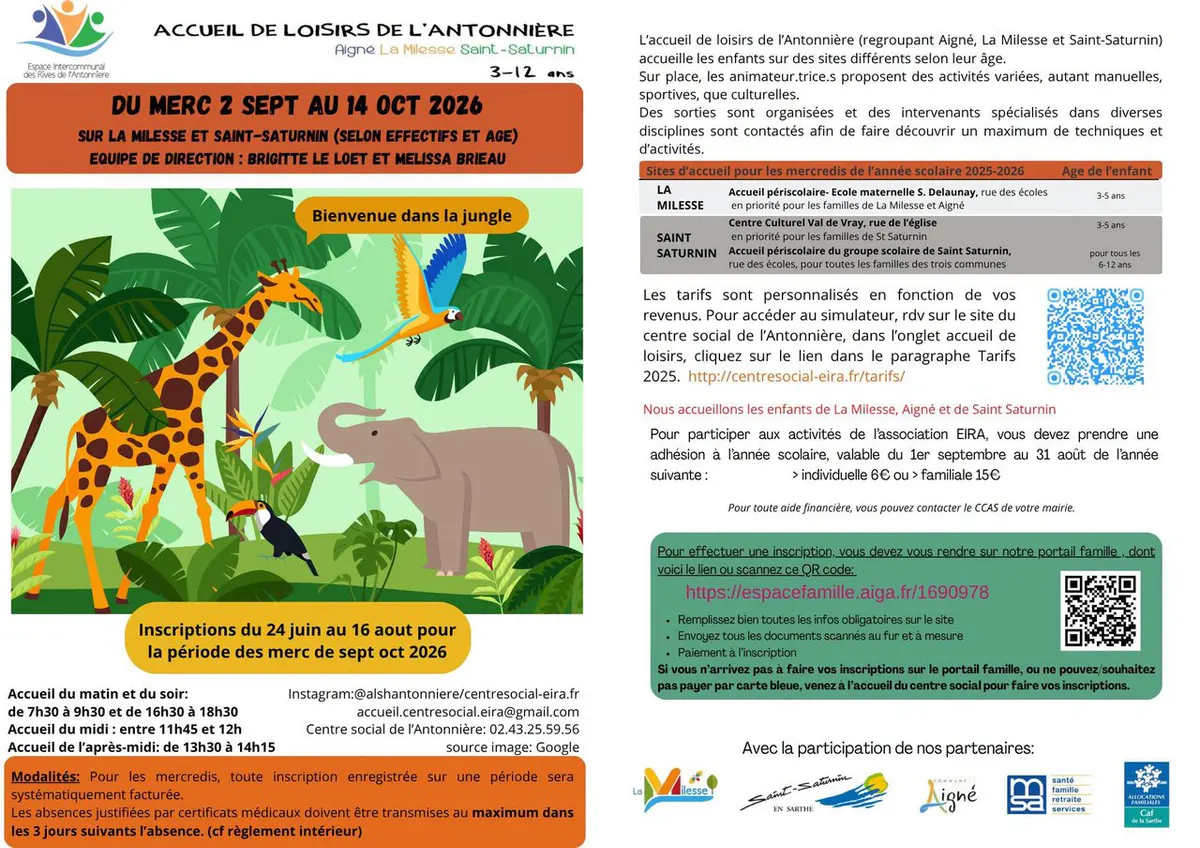 ACCUEIL DE LOISIRS DE L'ANTONNIERE