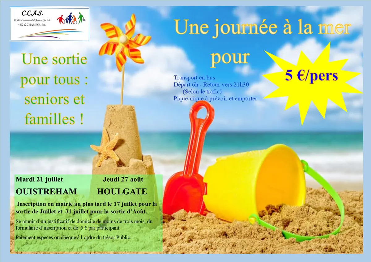 Une journée à la mer pour tous