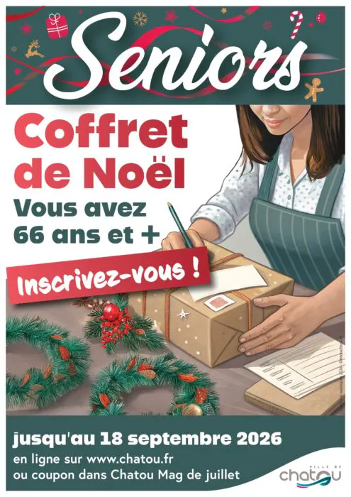 Seniors : réservez votre coffret de Noël - Ville de Chatou