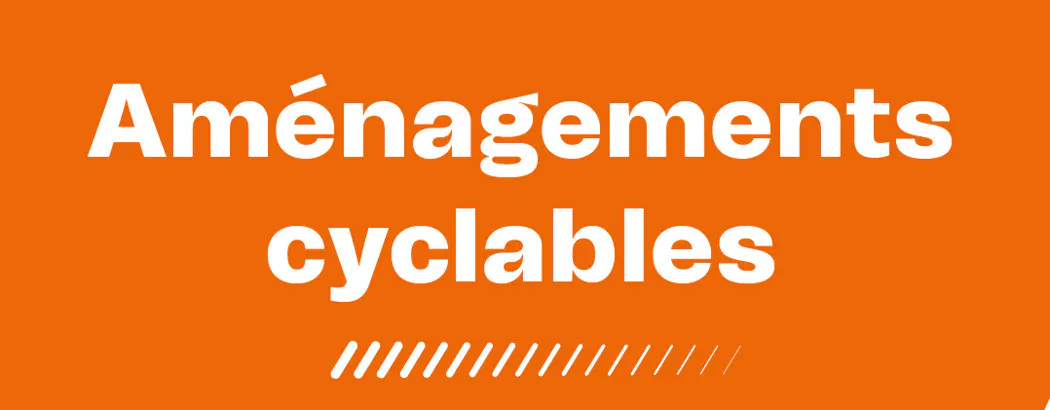 Aménagements cyclables quai des Carrières et rue Victor Hugo.