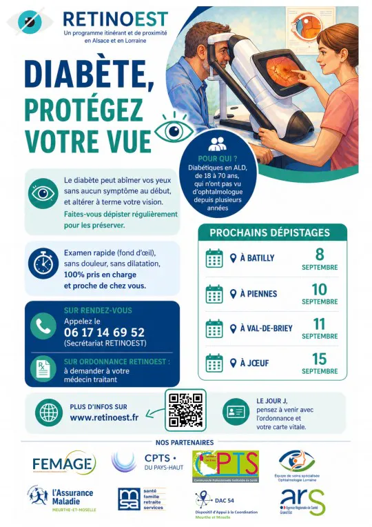 Mairie de Bouligny - DIABETE PROTEGEZ VOTRE VUE