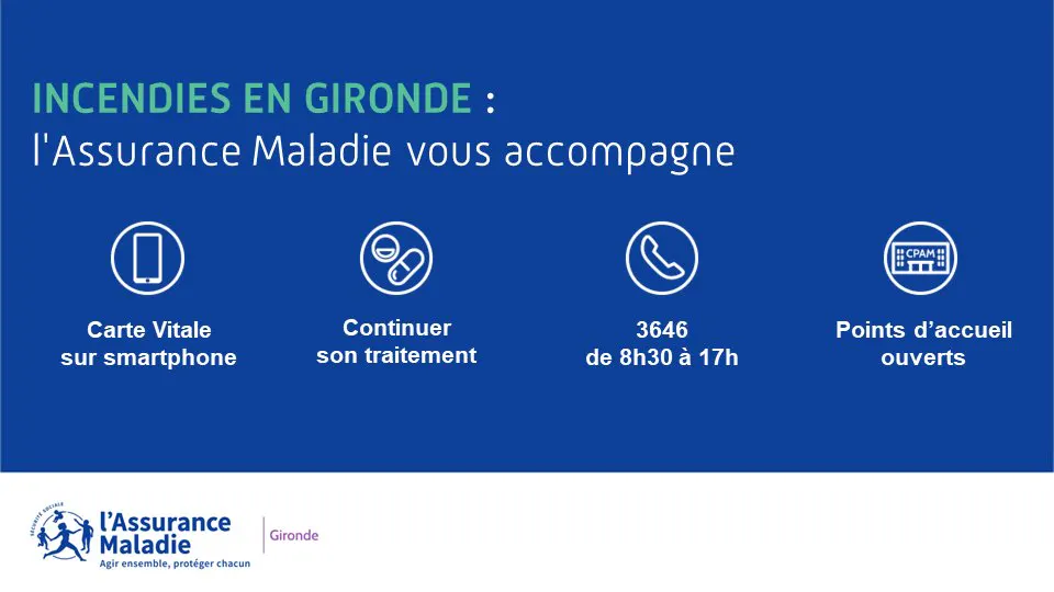 [La CPAM se mobilise] - incendies