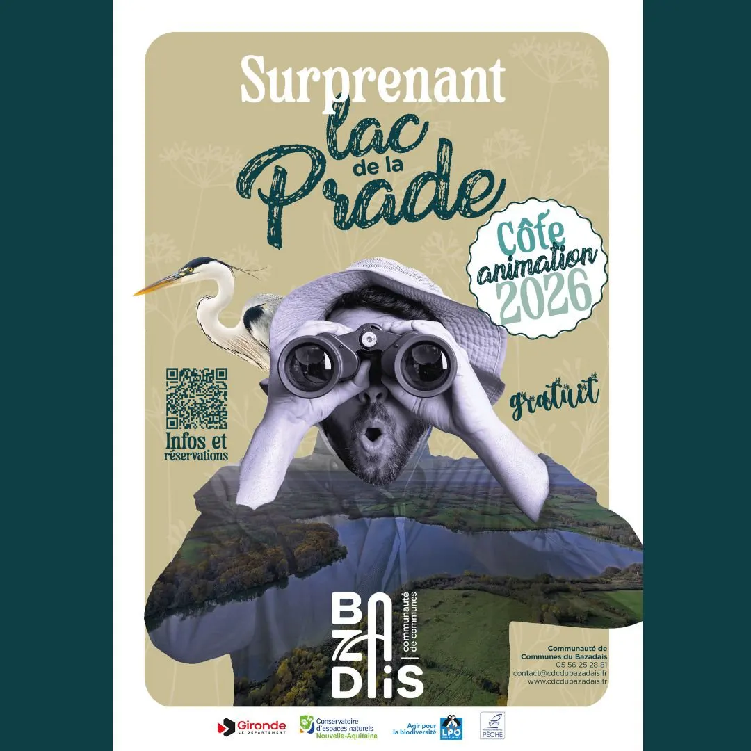 Surprenant lac de la Prade : les animations nature sont de retour !