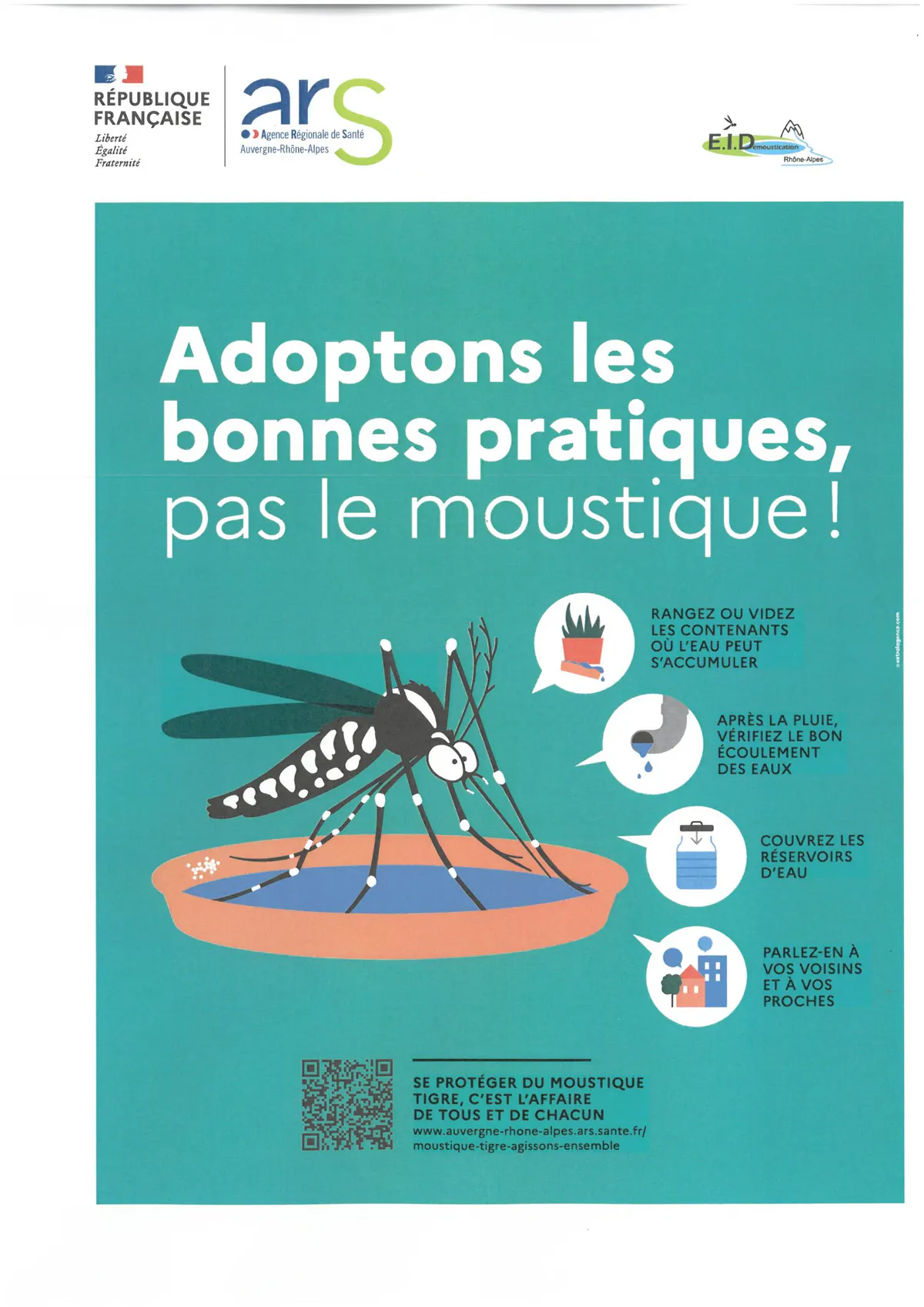 Moustique Tigre : les bons gestes