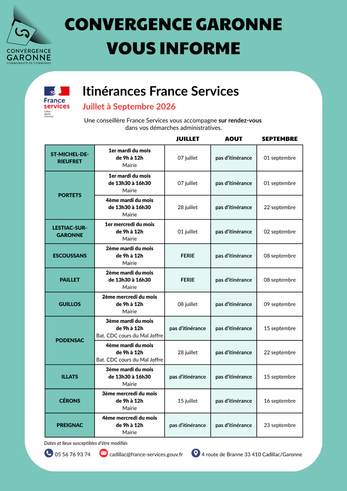 FRANCE SERVICES - Mairie de Budos