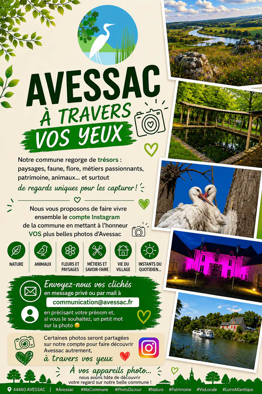 Avessac à travers vos yeux