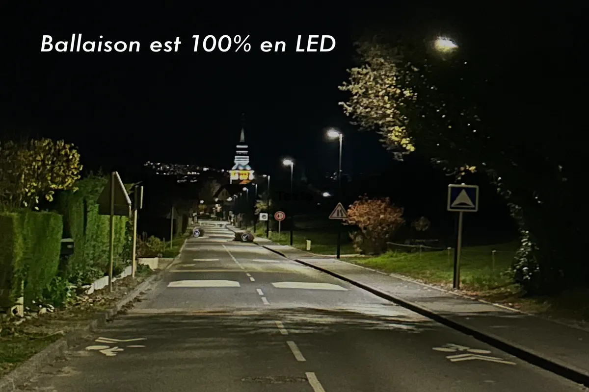 Éclairer juste, éclairer mieux : votre commune choisit la LED.