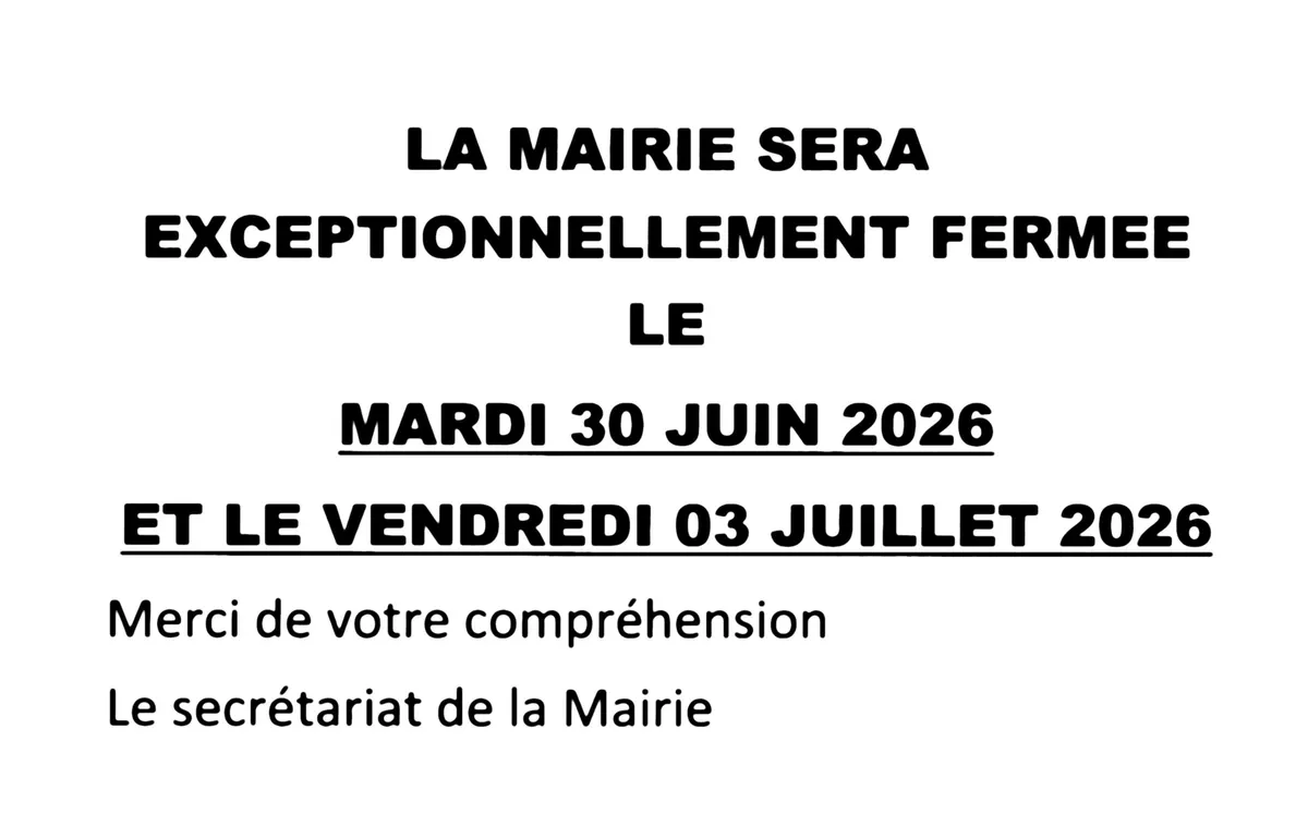 26 juin 2026