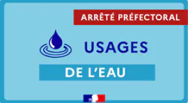 Nouvel arrêté restriction des usages de l'eau