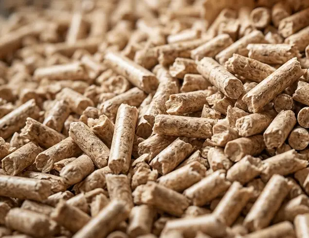 Commande groupé de granulés de bois