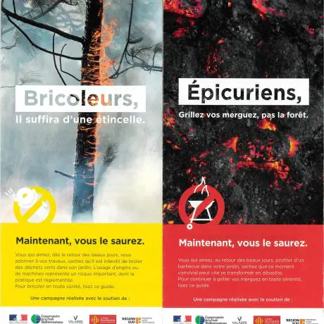 CAMPAGNE DE PREVENTION CONTRE LES FEUX DE FORET