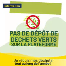 Dates prévisionnelles de fermeture des plateformes de déchets verts pour le T3-2026 - Dieupentale et Verdun sur Garonne :