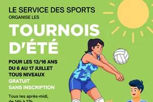 Pass été jeunes et tournoi