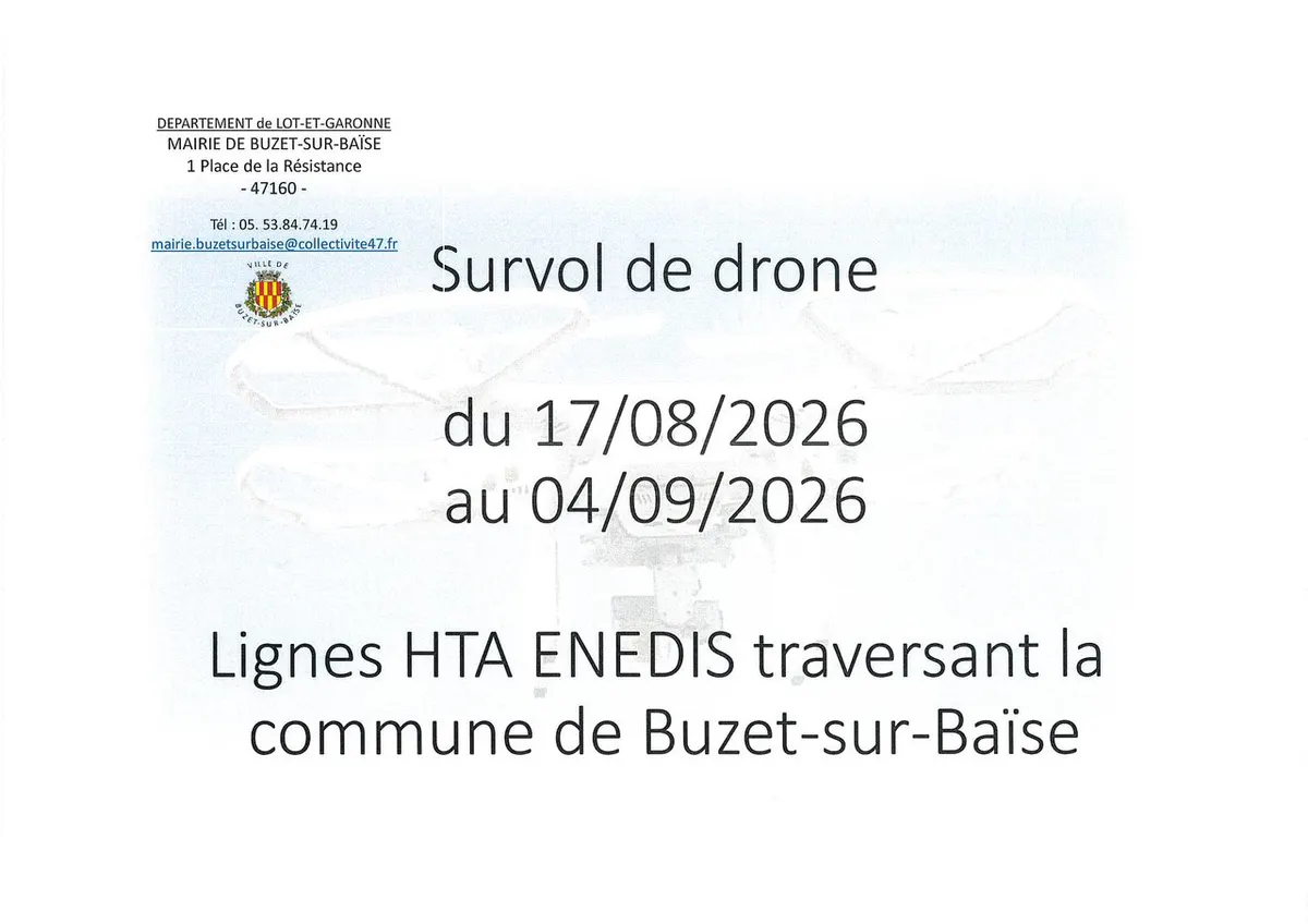 Survol de drone