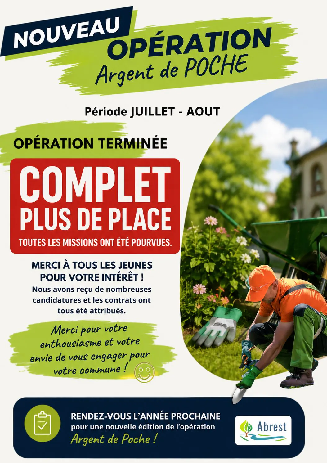 Opération Argent de Poche – Complet