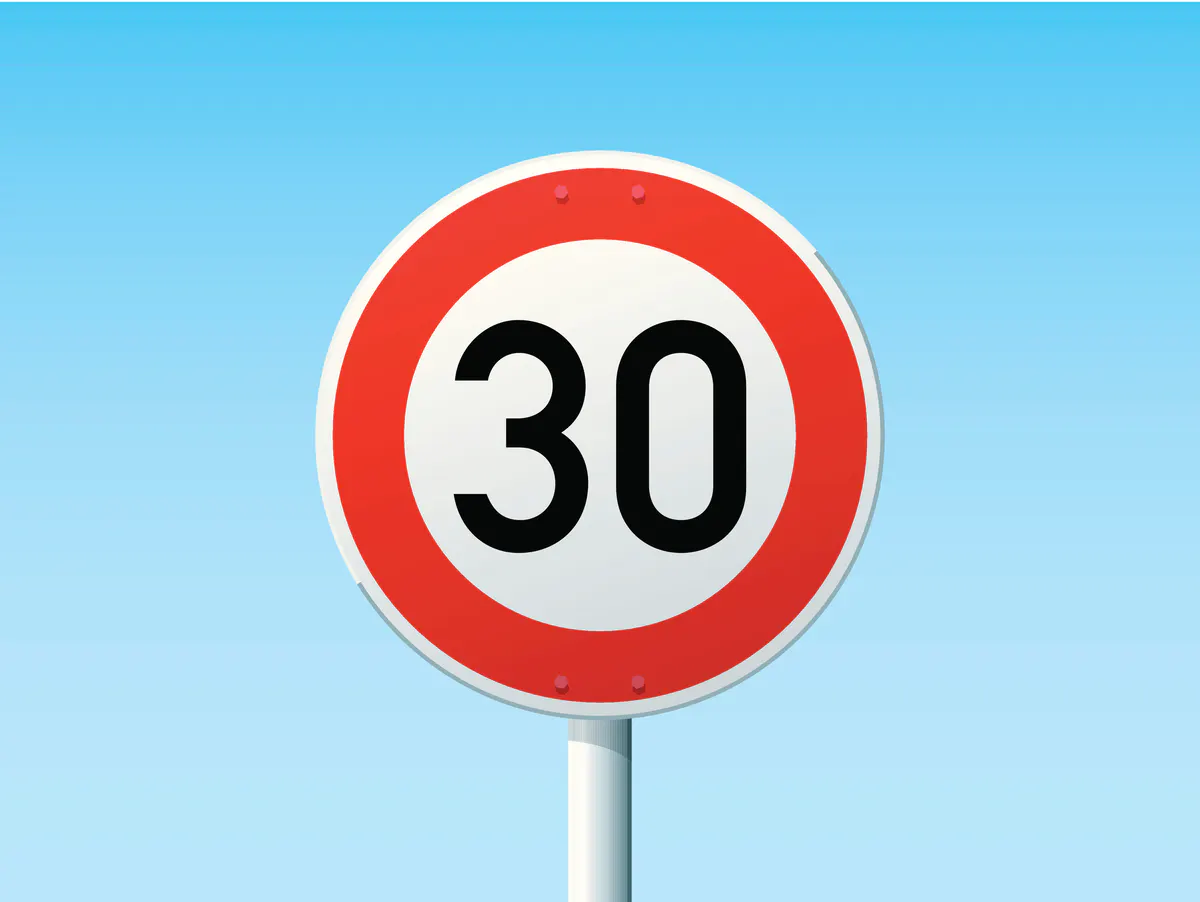 Nouvelle limitation de vitesse boulevard Saint-Denis