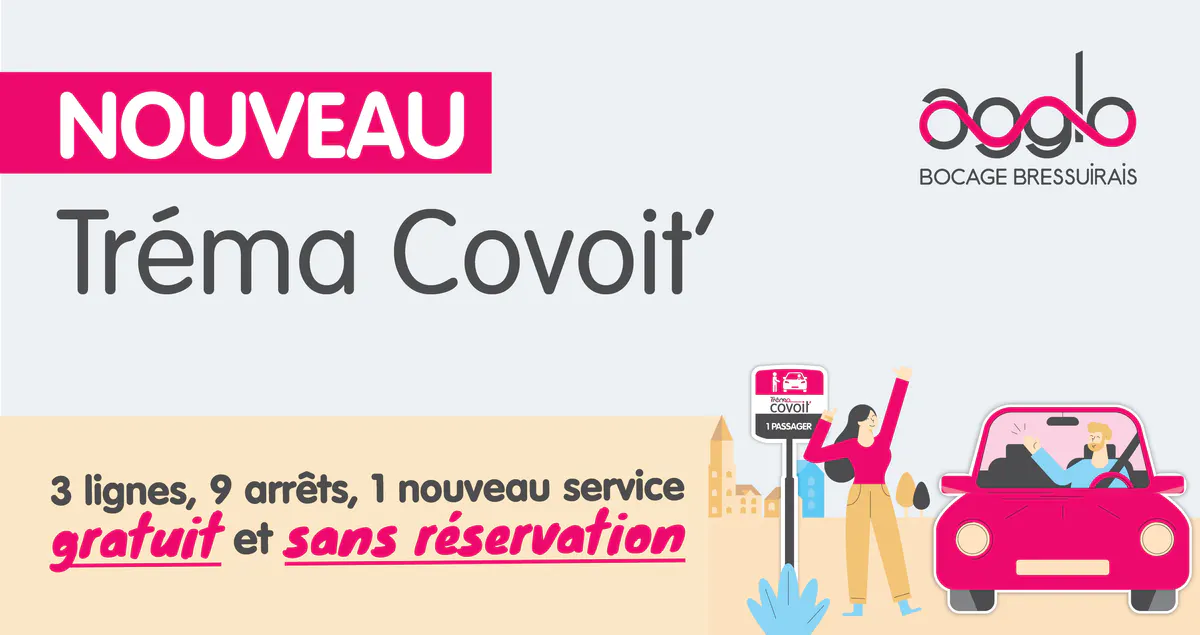 Tréma Covoit’ : le covoiturage du quotidien
