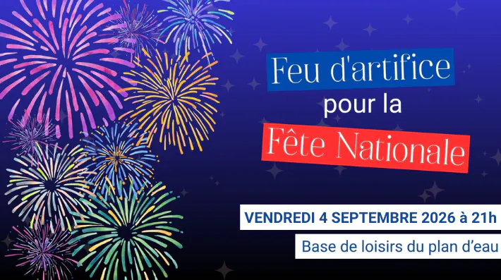 Challes les Eaux: Feu d'artifice : arrêté de circulation piétonne