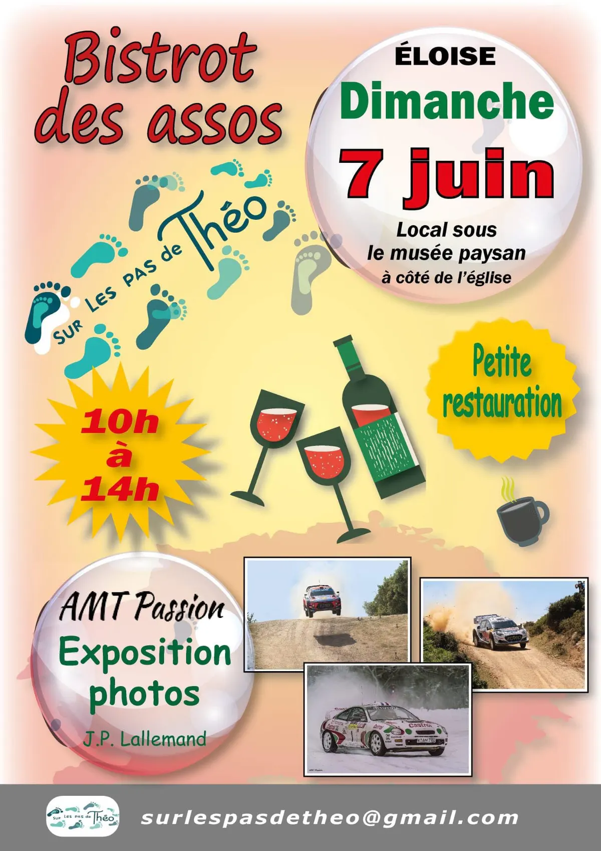 7 juin | Bistrot des assos Sur les pas de Théo