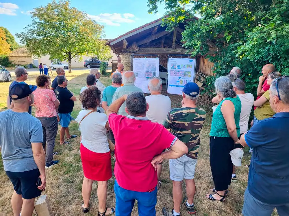 Réflexion sur la traversée du village de Jaunay