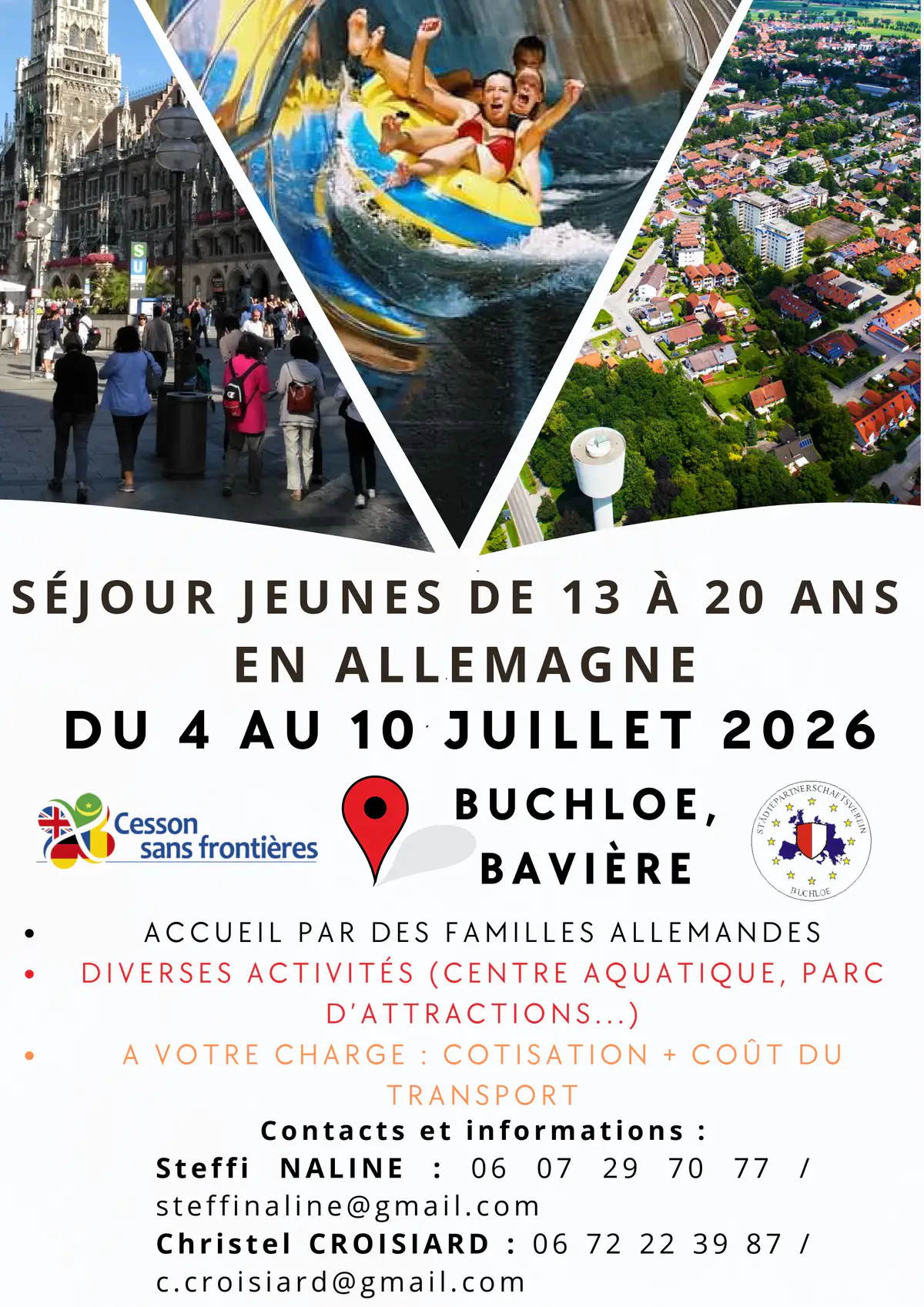 CSF - VOYAGE JEUNE A BUCHLOE