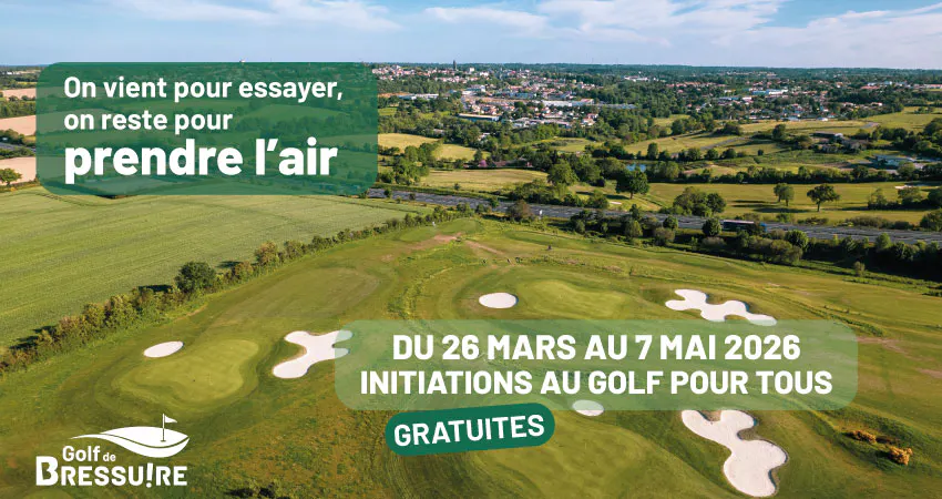 Initiations gratuites au golf