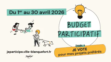 Budget participatif : à vous de voter !