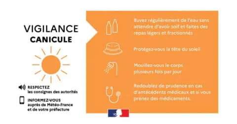 Vigilance orange canicule - Bruz