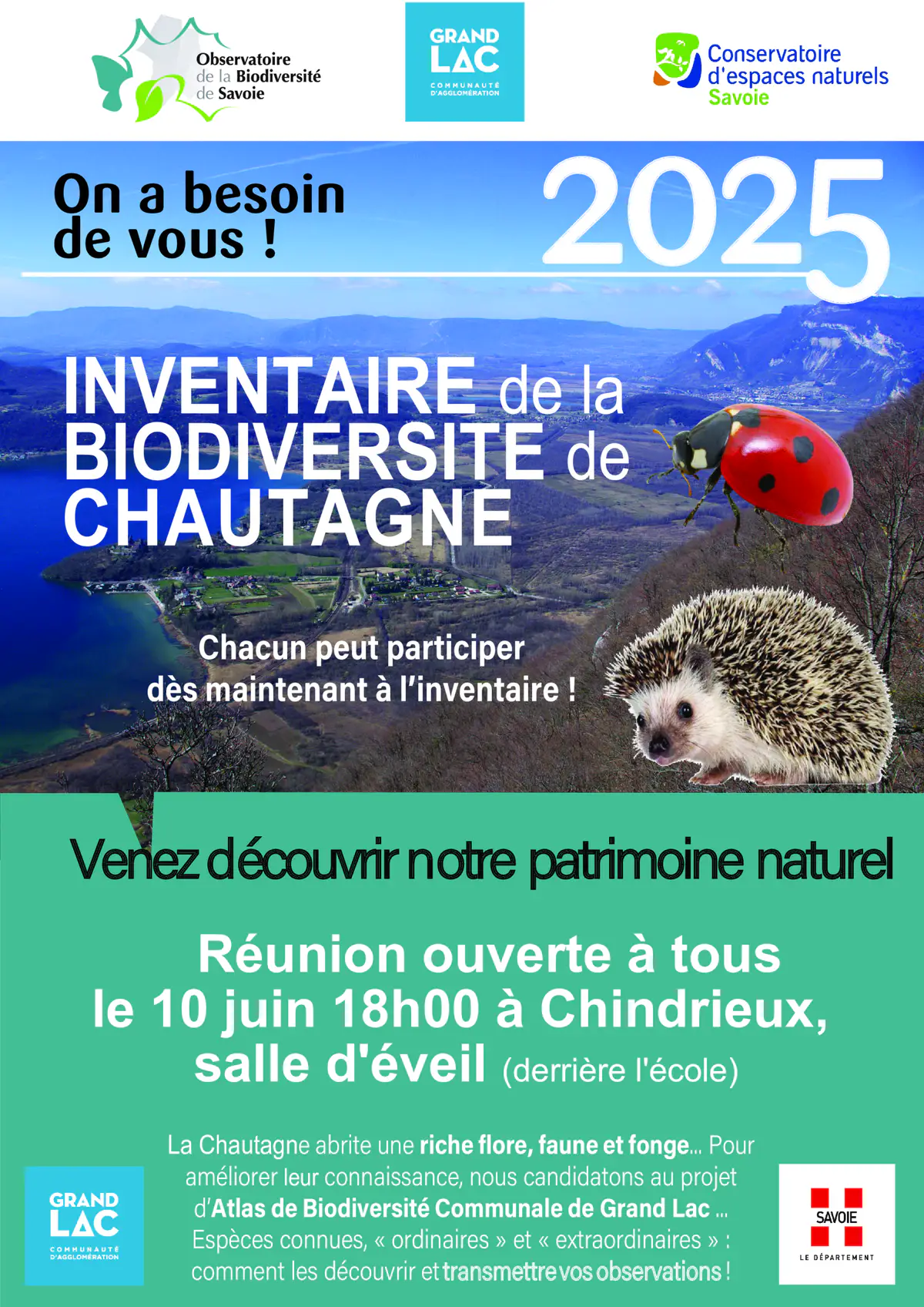 INVENTAIRE DE LA BIODIVERSITE DE VIONS