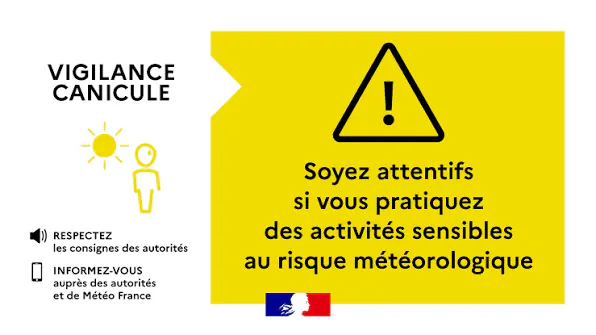 VIGILANCE JAUNE CANICULE - Mairie d'Arsac