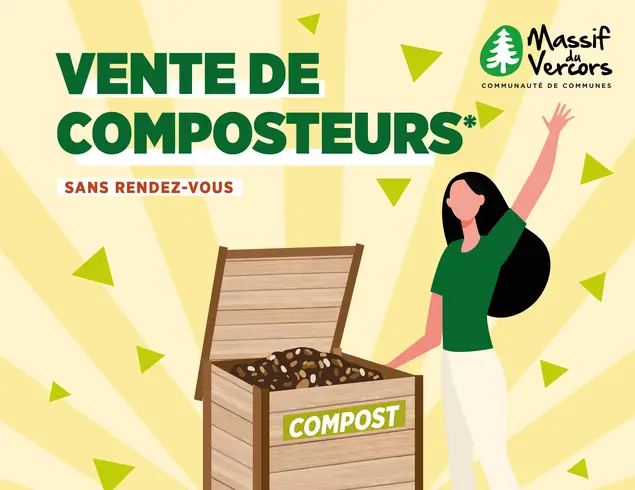 Vente de composteurs en juillet