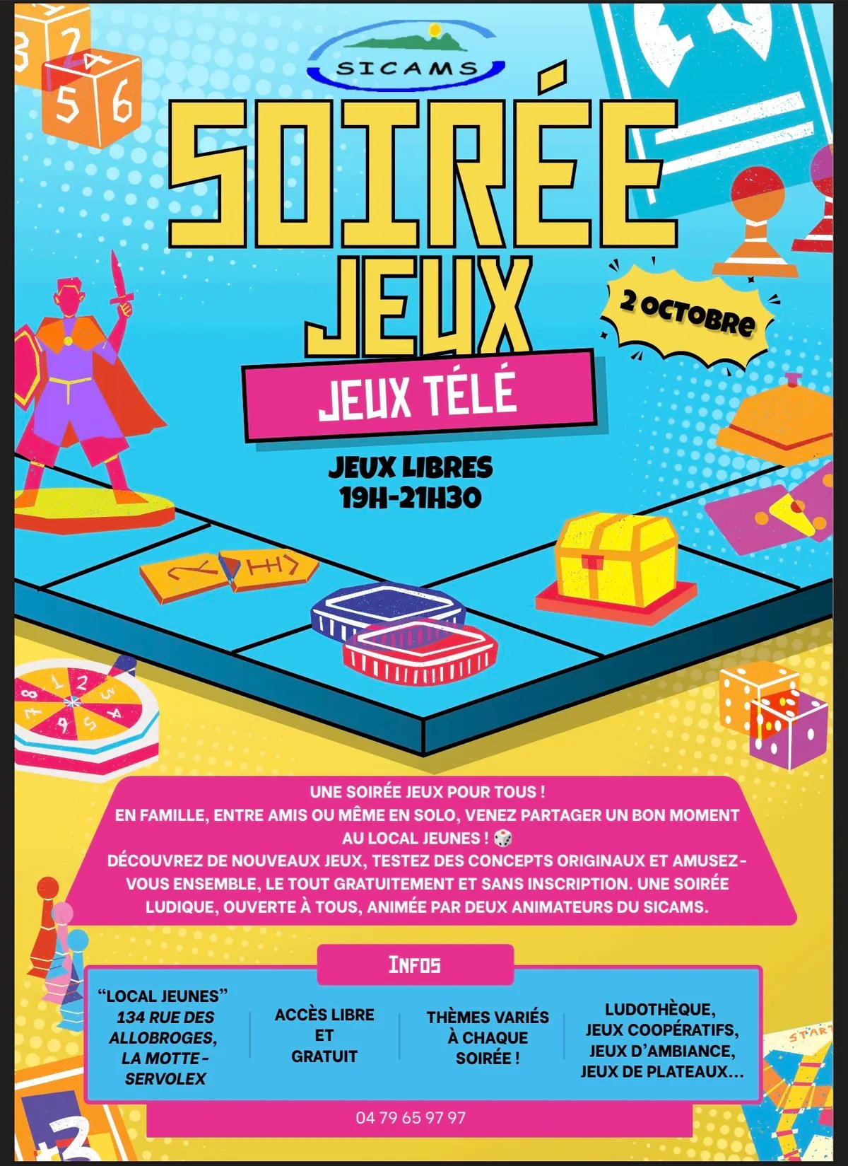 Soirée jeux 🎲♟️