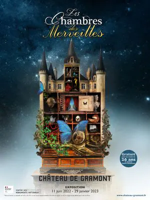 Exposition "les Chambres des Merveilles" au  Château de Gramont