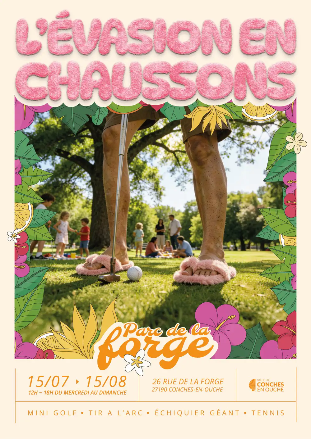 🌿 Avec juillet, revient le Parc de la Forge !